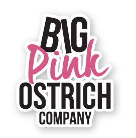 Big Pink Ostrich Logo